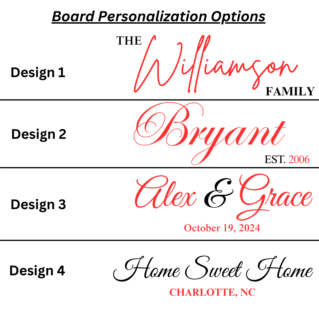 Personalized Marble Charcuterie Board Set