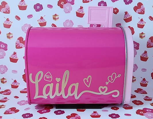 Valentine’s Day Personalized Mailbox